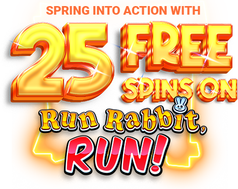 DitoBet 25 Free Spins on Run Rabbit, Run